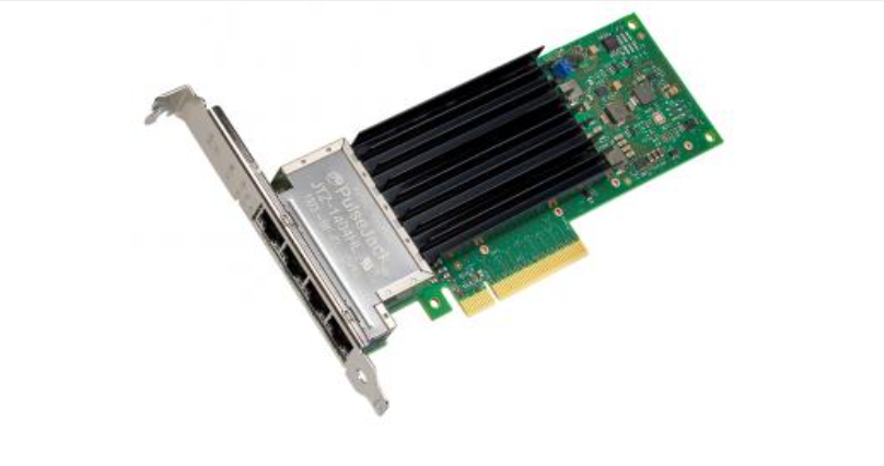 Cạc mạng 4 cổng X722-DA4 Intel Quad port 10GE SFP+PCIe 3.0 (8.0 GT/s), & include Module 10GB SR & Cabling up to 3m